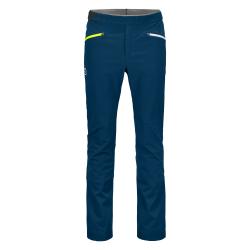 Softshellov nohavice Ortovox Col Becchei Pants Men's Petrol Blue